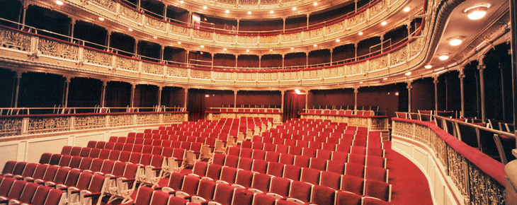 Interior del Teatro María Guerrero